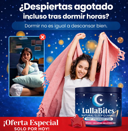 LullaBites™: Gomitas Relajantes para un Sueño Reparador